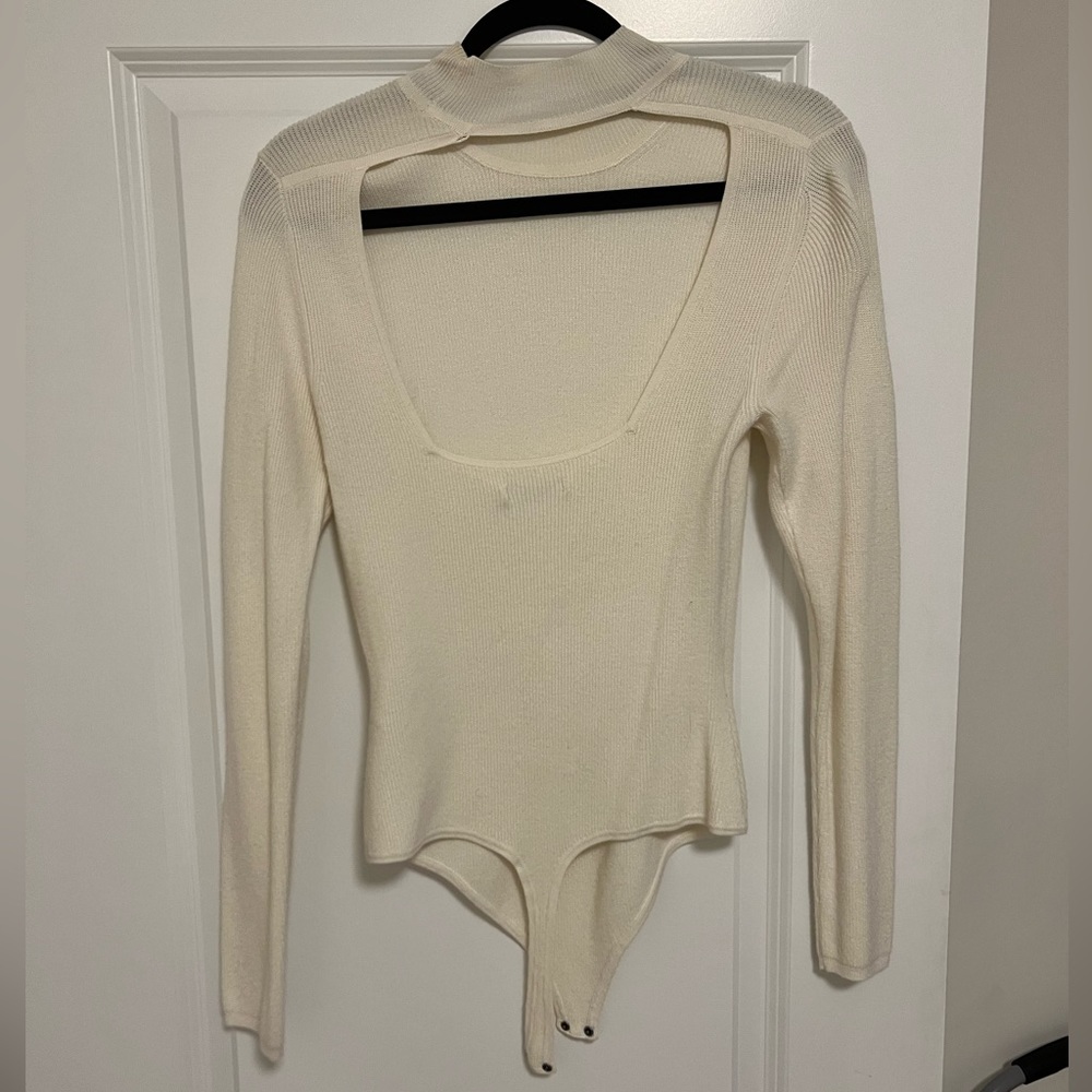 Abercrombie & Fitch Turtleneck Bodysuit W/ Open B… - image 2